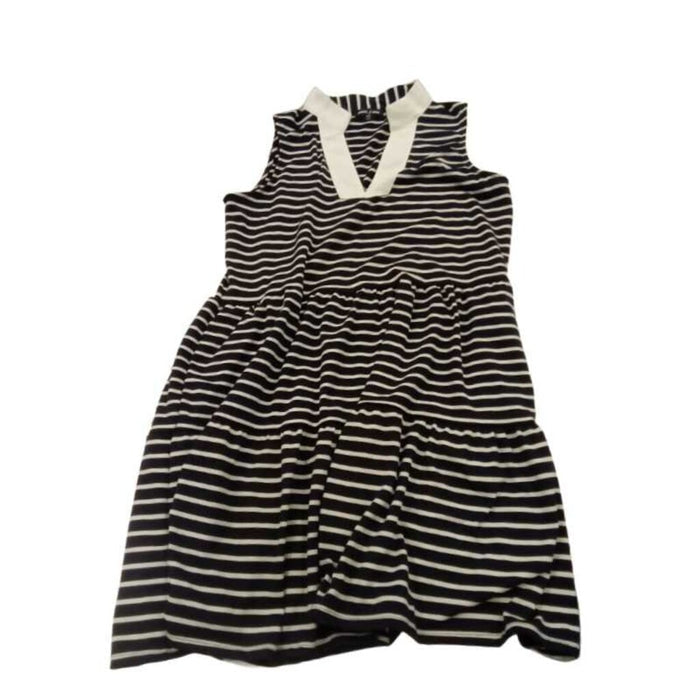 nautica sleeveless striped dress