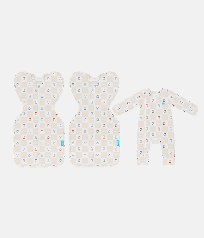 Newborn Essential Miffy Gift Bundle | 1.0 TOG | Swaddle 2 | Romper | Birch