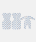 Newborn Essential Miffy Gift Bundle | 1.0 TOG | Swaddle 2 | Romper | Blue