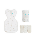 Newborn Gift Bundle | Swaddle Up, Towel, Wash Cloth | Cloud Bunnies