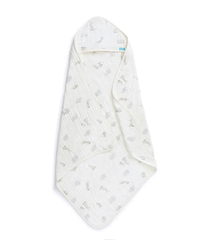 Newborn Gift Bundle | Swaddle Up, Towel, Wash Cloth | Cloud Bunnies
