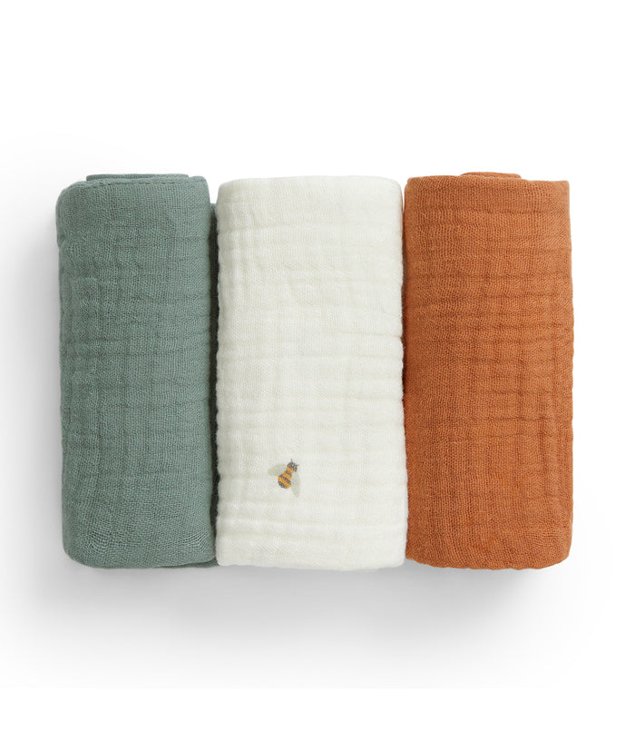 Newborn Gift Bundle | Swaddle Up, Towel, Wash Cloth | Olive with Box