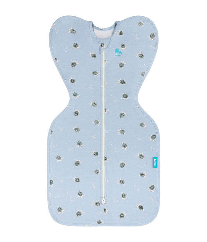 Newborn Starter Gift Bundle | Swaddle | Romper | Sleep Machine | 1.0 TOG | Blue Turtally
