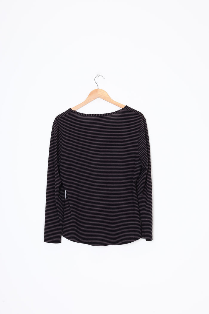 Newport Collection Womens Black Top Size 16