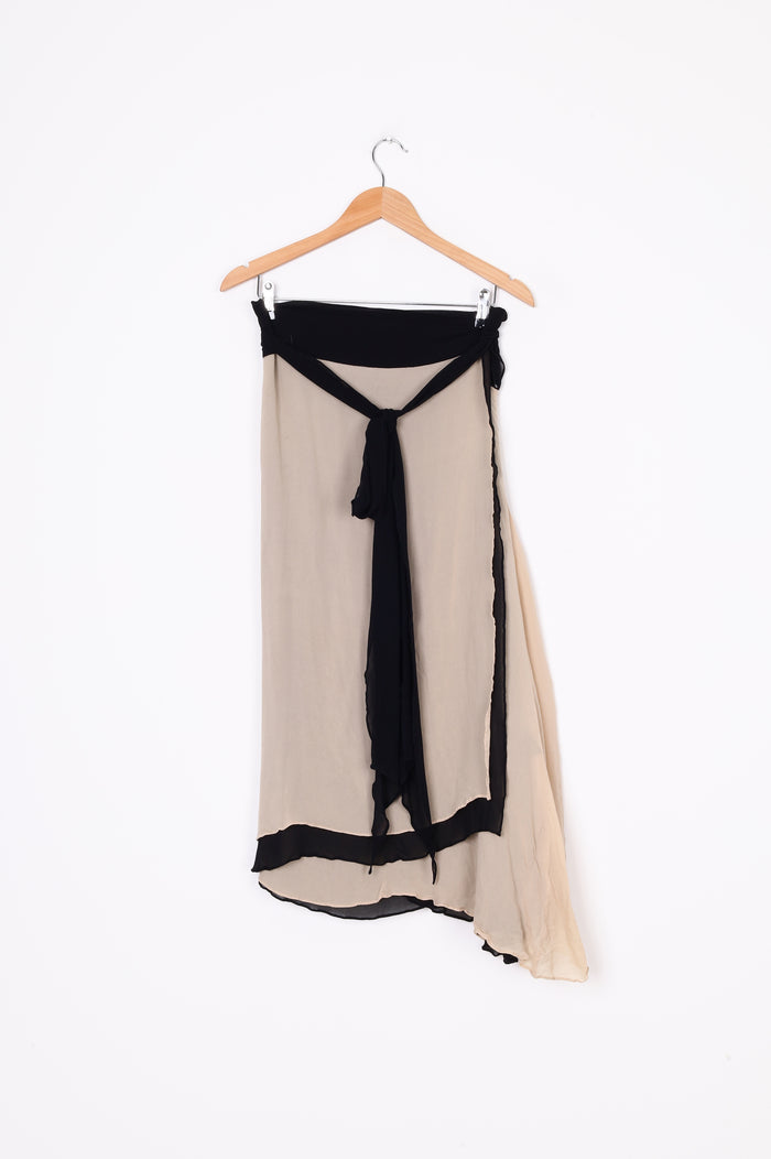 No Label Womens Black Maxi Skirt Size M