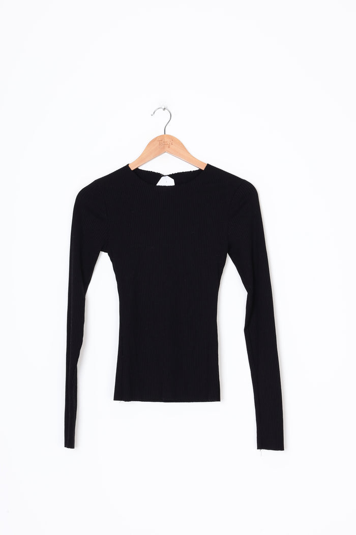 No Label Womens Black Top Size S