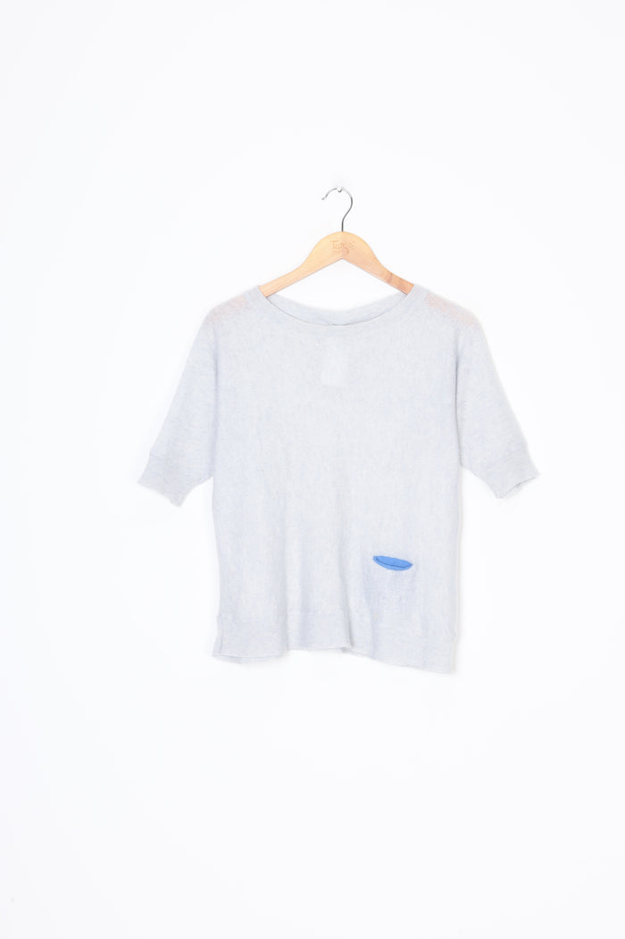 No Label Womens Blue Top Size M