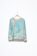 No Label Womens Blue Top Size XXL