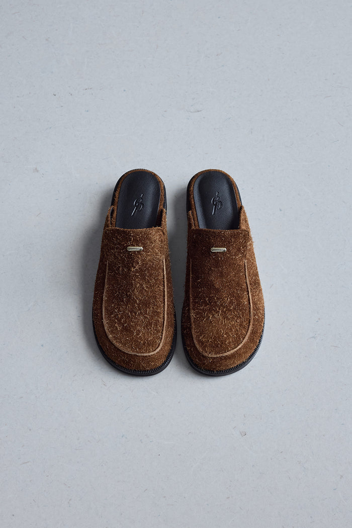 NOUVO MULE - HAIRY BROWN
