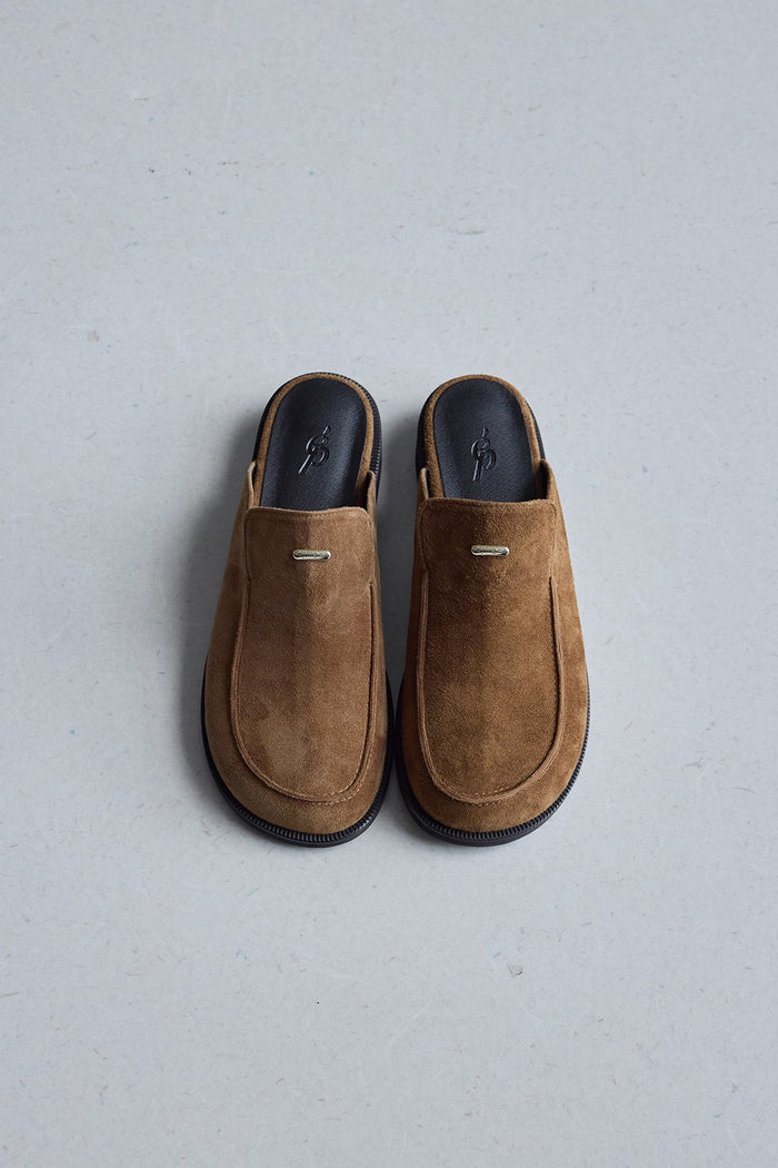 NOUVO MULE - SUEDE CAMEL