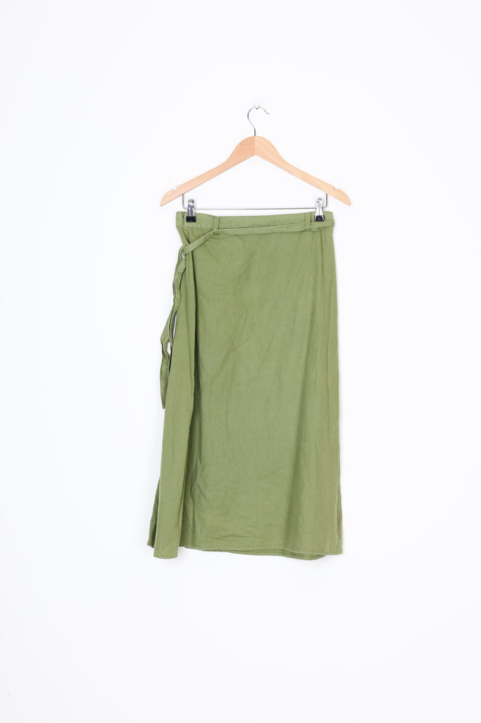 Nude Lucy Womens Green Skirt Size S