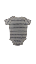 Onesie: Cream & Gray