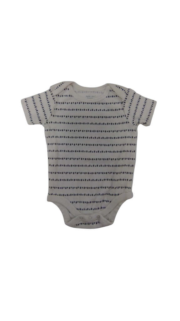 Onesie: Cream & Gray