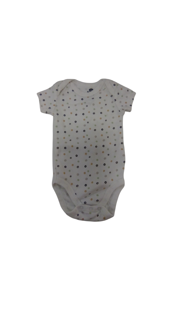Onesie: White W/ Circles