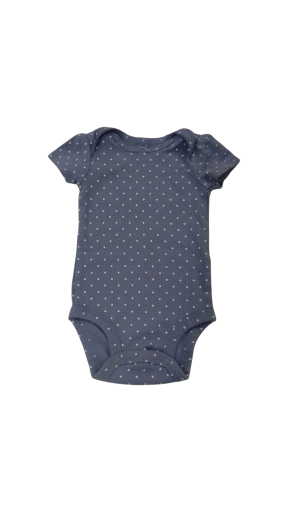 Onsie: Blue/White Dots