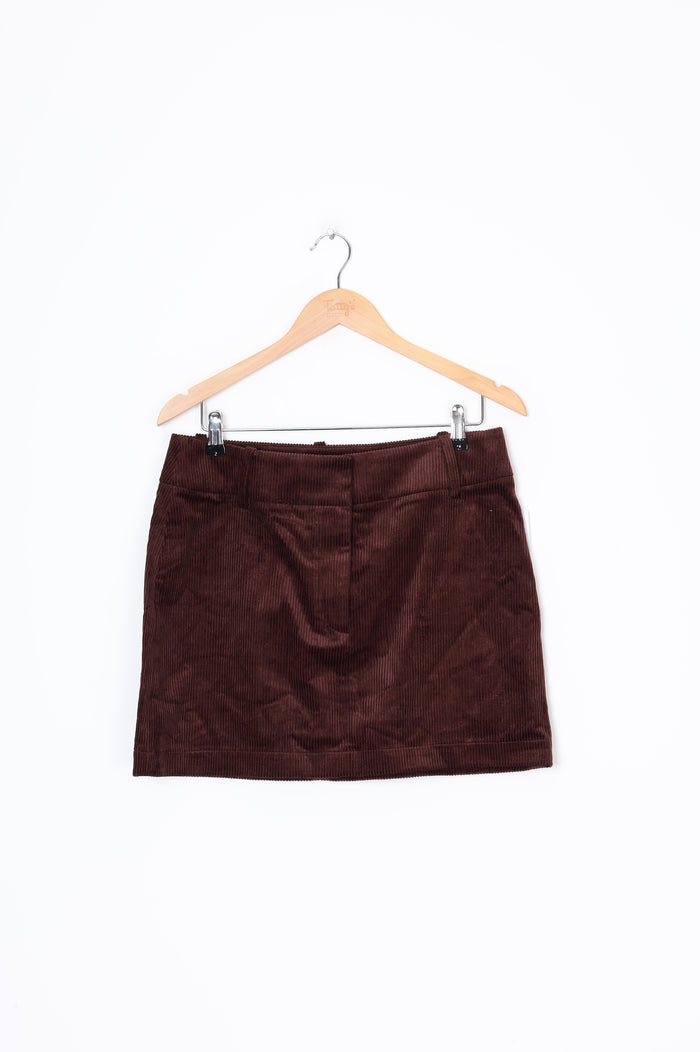 & Other Stories Womens Brown Mini Skirt Size 40