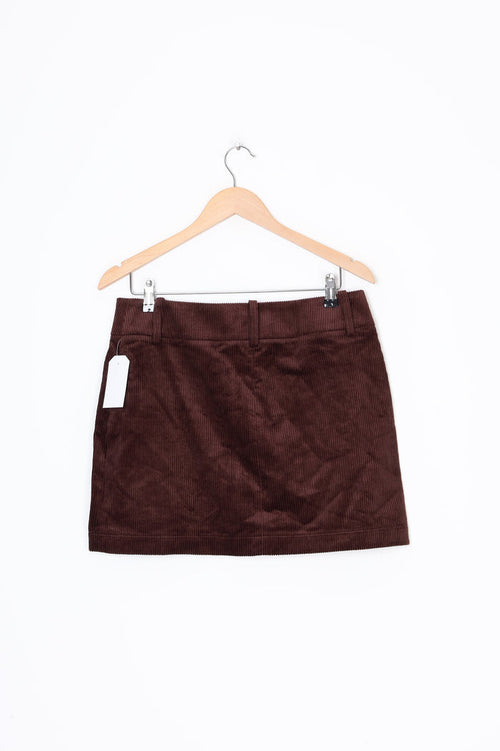 & Other Stories Womens Brown Mini Skirt Size 40