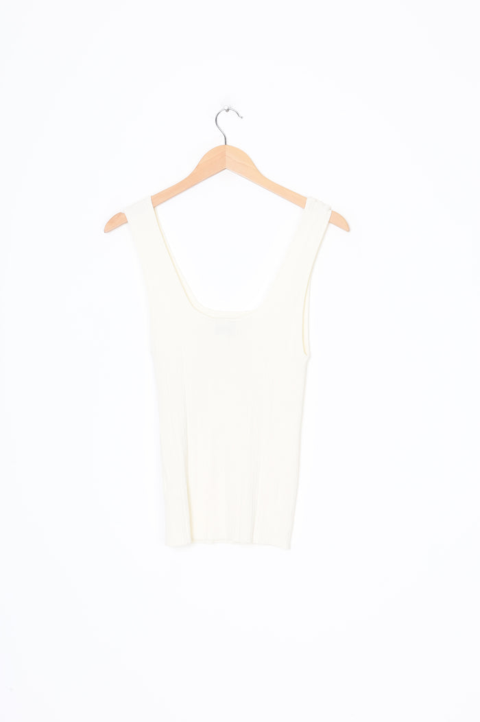 & Other Stories Womens Cream Top Size S