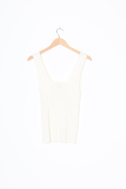 & Other Stories Womens Cream Top Size S