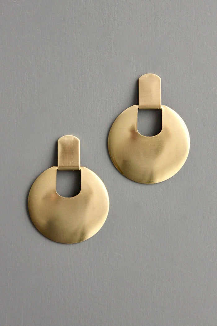 Outline Circle Earrings