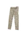 Pants: Athletic colorful swipe pattern