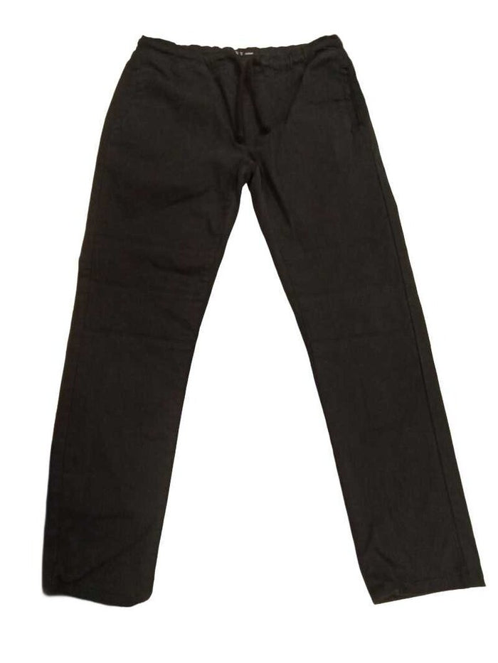 Pants: Blk Drawstring