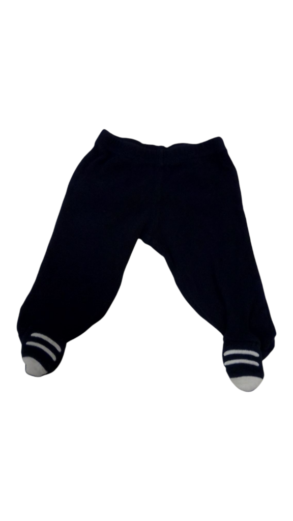 Pants: Blue With Feet