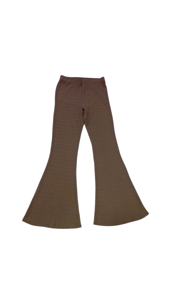 Pants: Brown Flare