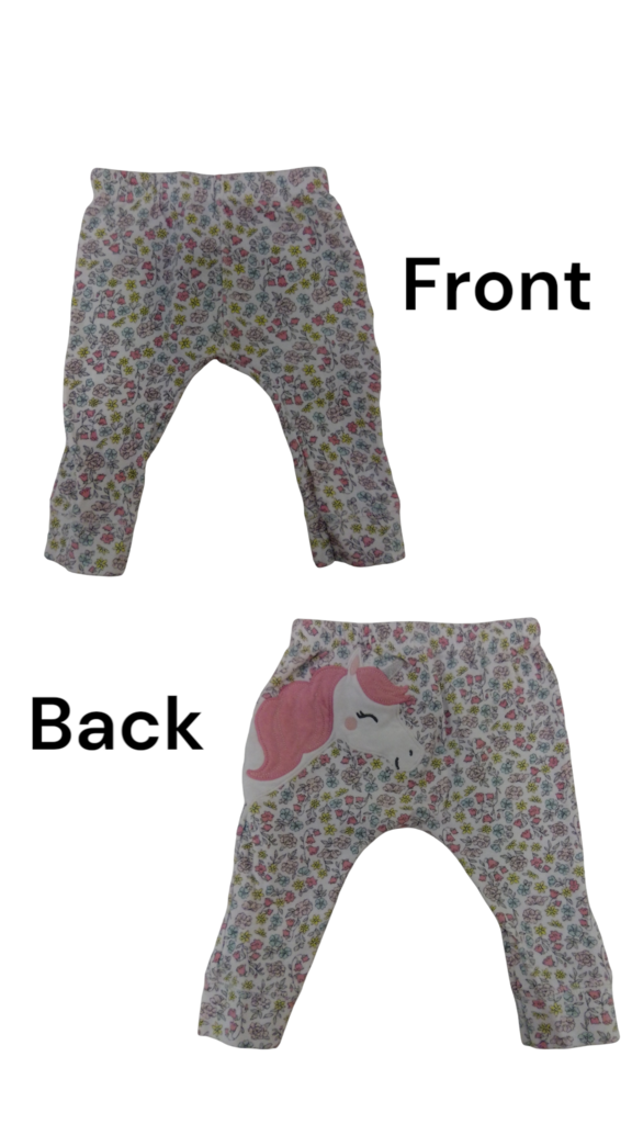 Pants: Floral W/ Unicorn