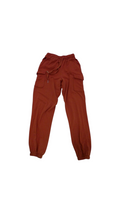 Pants: Orange Joggers
