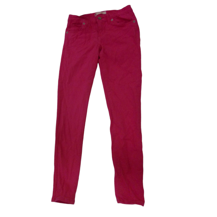 Pants: Pink Denim