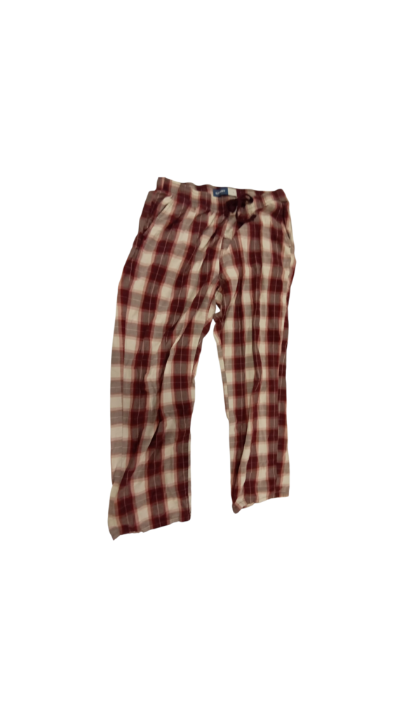 Pants: Pink Plaid