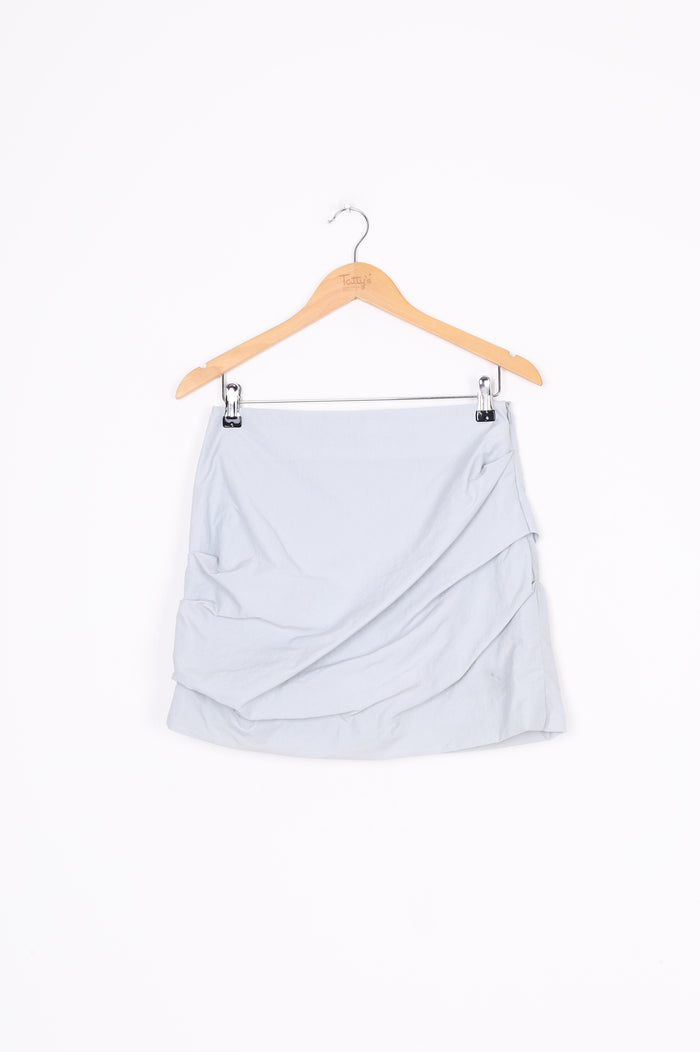 Paris Georgia Womens Grey Mini Skirt Size M
