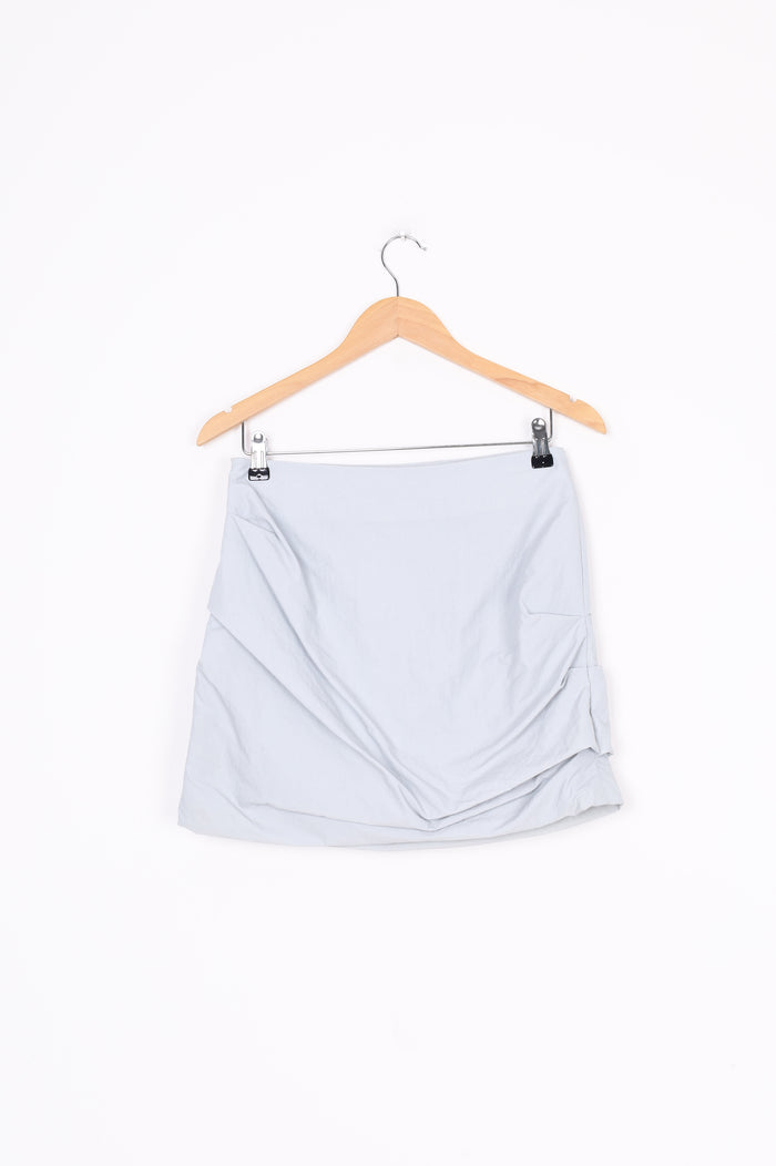 Paris Georgia Womens Grey Mini Skirt Size M