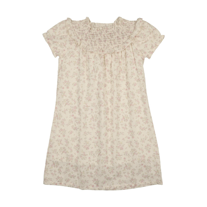 Pastel Garden Short Sleeve Dress