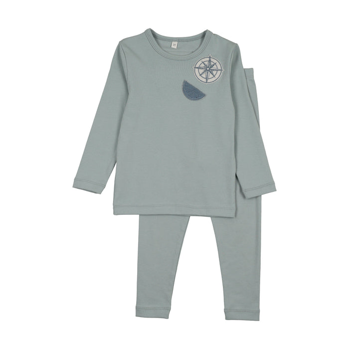 Pastel Petals Long Sleeve Pajamas