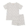 Patterned Fruit Short Sleeve Lounge Set