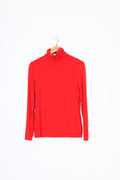 Paula Ryan Womens Red Top Size L