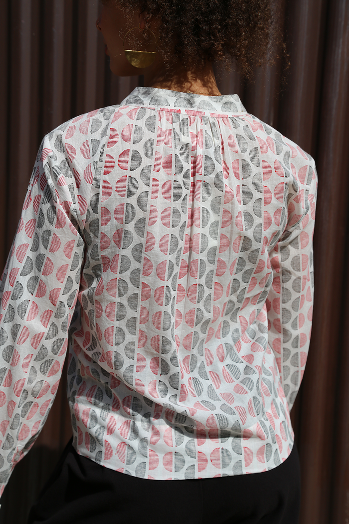 Pavani Top in Half Moons