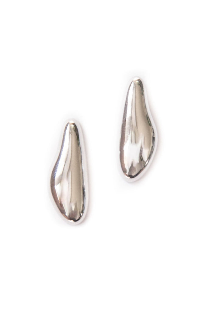 Pebble Studs Silver