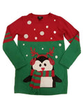 penguin christmas sweater