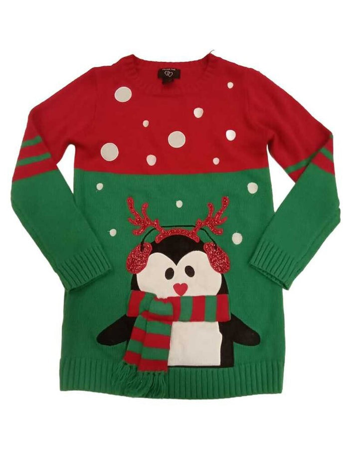 penguin christmas sweater