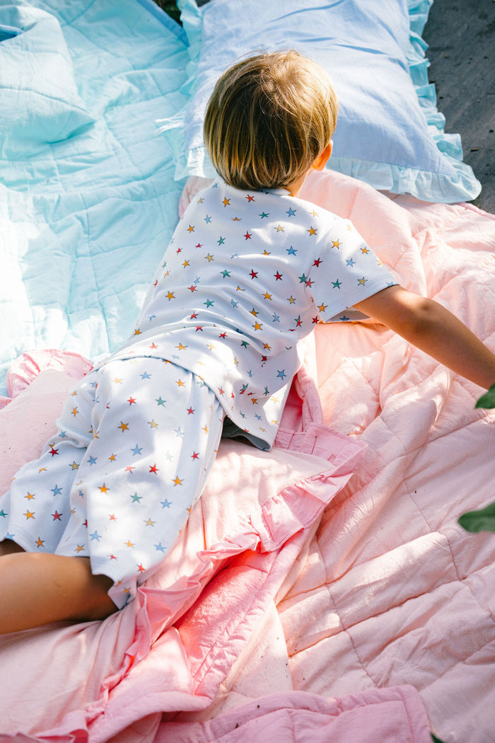Peony Palette Reversible Duvet Cover Set