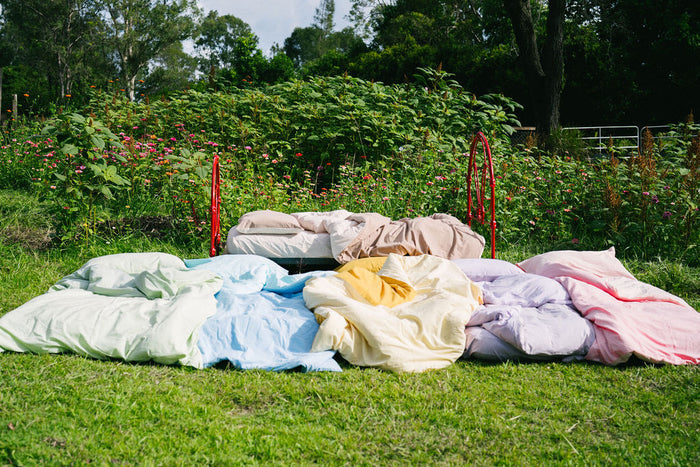 Periwinkle Palette Reversible Duvet Cover Set