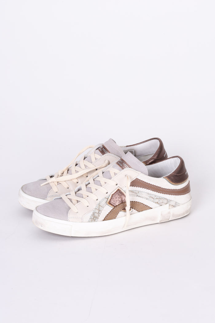 Philippe Model Womens Grey Sneakers Size EU 39