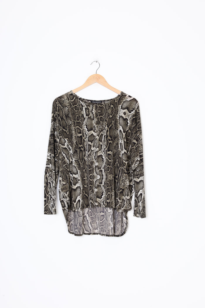 Philosophy Womens Grey Top Size 12