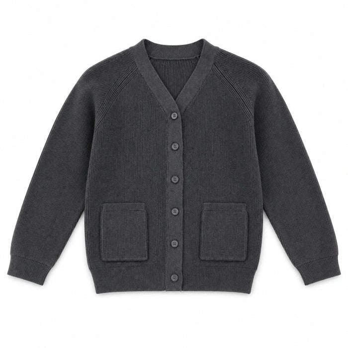 Pin Striped Knit Cardigan