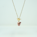 Pink Pearl Toggle Necklace