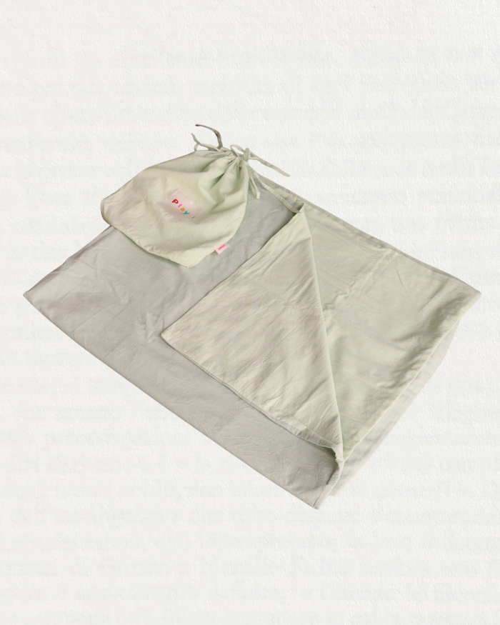 Pistachio Palette Reversible Duvet Cover Set