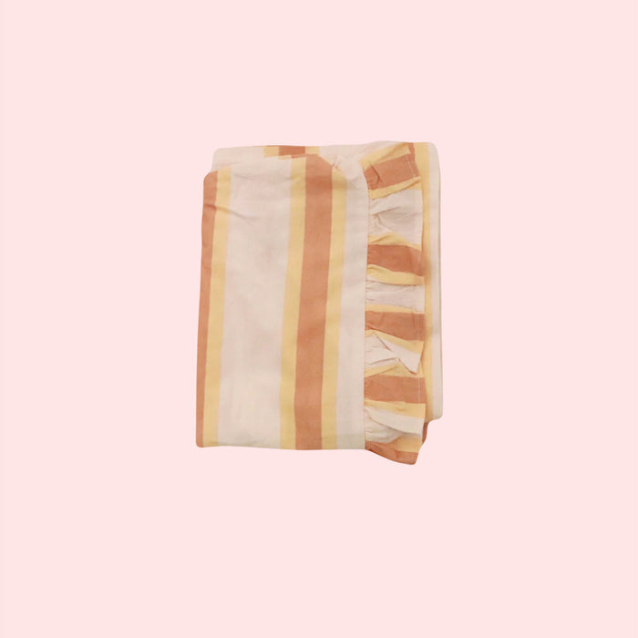 Play Stripe Frill Pillowcase